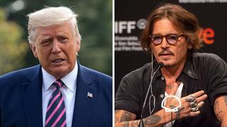 Johnny Depp calificó a Donald Trump como una "comedia de terror” 
