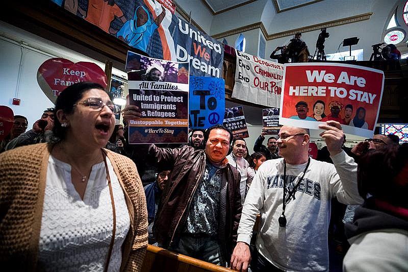 ​EE.UU: En Washington marchan contra política migratoria de Donald Trump