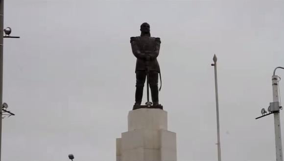 Piura: Monumento a Andrés Avelino Cáceres luce abandonado (VIDEO)