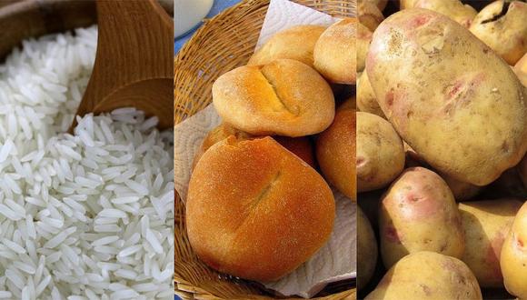 Investigación confirma que los peruanos consumen arroz, pan y papa en exceso