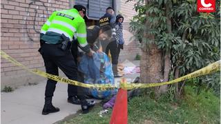 Costales en la puerta delatan a delincuentes que entraron a robar a tienda  en Huancayo