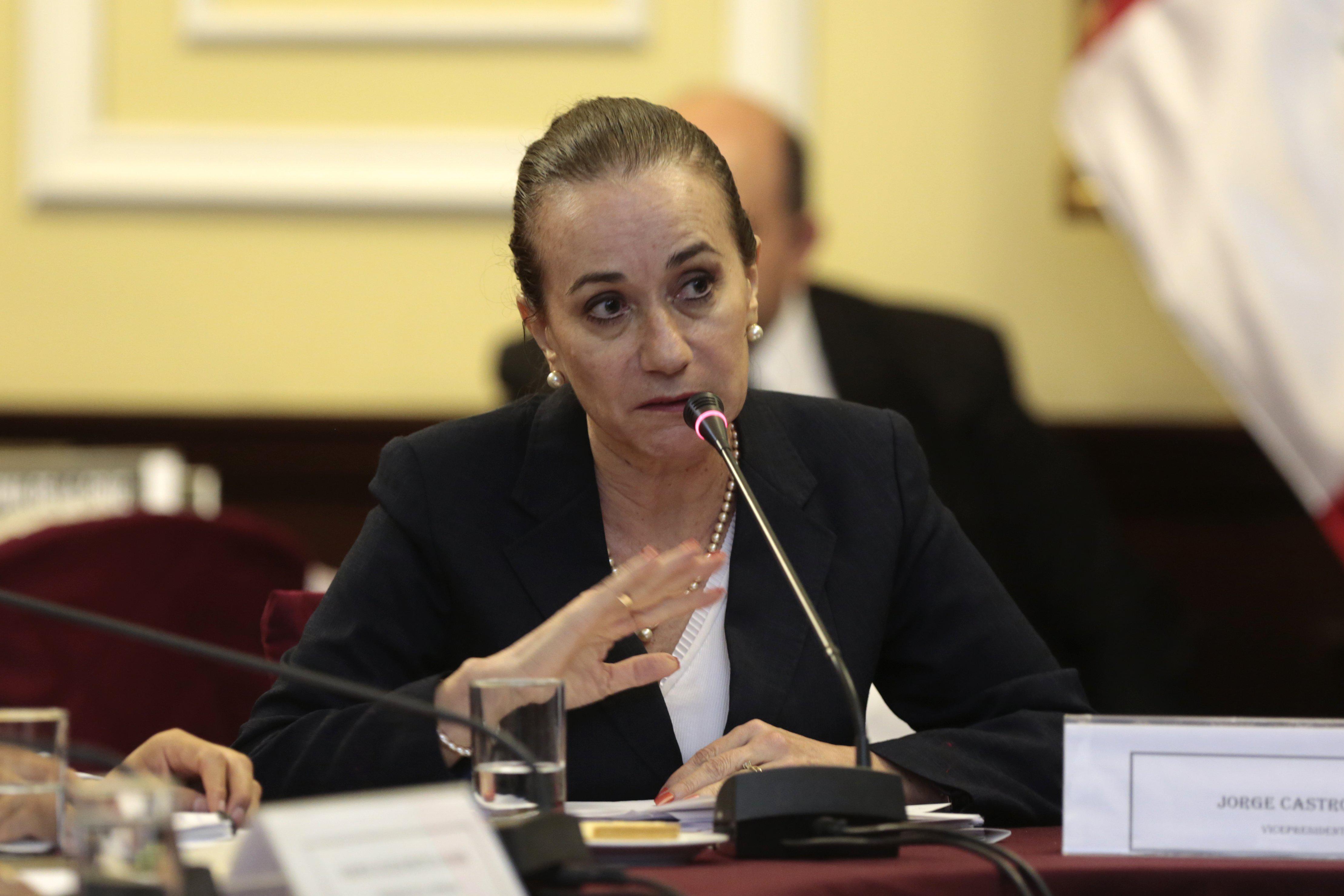 Revilla indicó que “es falso” que ella haya sabido que la reunión que el exprocurador Ramírez sostendría con el ministro de Energía y Minas Juan Carlos Liu Yonsen sería con representantes de la empresa Odebrecht. (Foto: GEC)