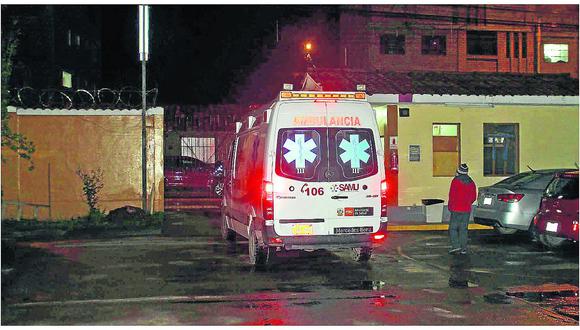 ​Delincuentes armados con granada de guerra asaltan ambulancia que llevaba paciente de emergencia