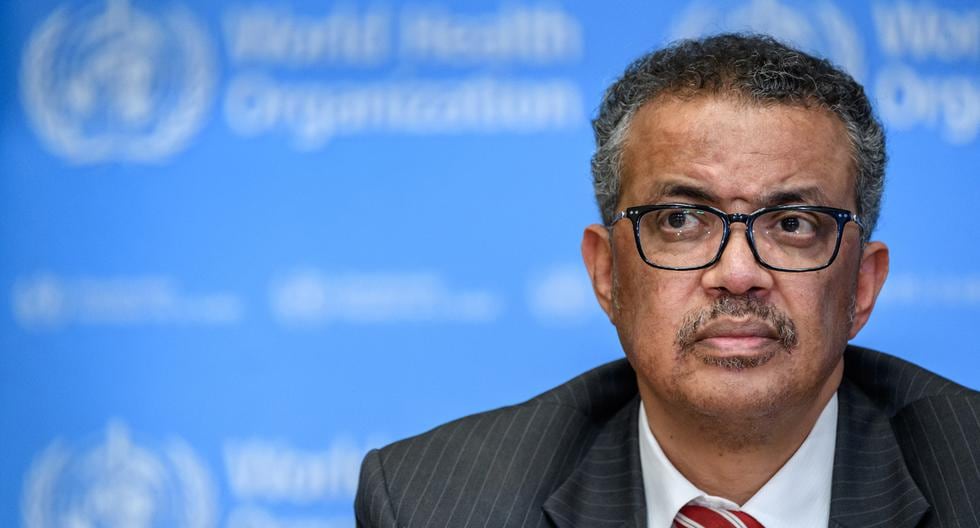 El Director General de la Organización Mundial de la Salud (OMS), Tedros Adhanom Ghebreyesus, dijo que "España ha revertido la trayectoria de la epidemia”. (AFP/Fabrice Coffrini).