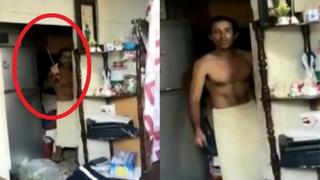 Callao: Hombre intentó matar a su madre con un cuchillo porque no le dio dinero para comprar droga (VIDEO)