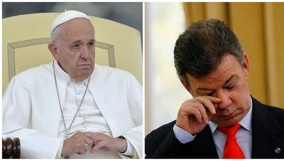 Juan Manuel Santos anuncia visita del Papa Francisco pero Vaticano lo desmiente 