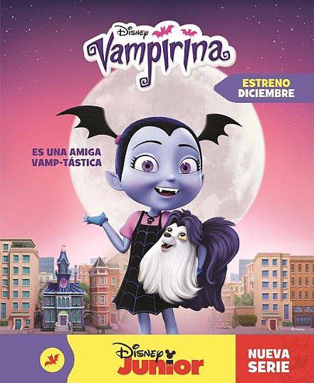 Vampirina de Disney Jumior debuta en la pantalla con un adelanto de noche de brujas