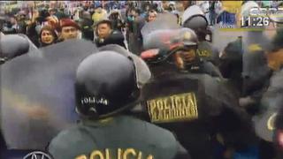 Protesta contra el Corredor Azul deja 5 detenidos y varios heridos (VIDEO)