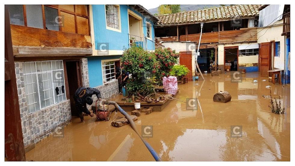 Deslizamientos provocan daños en viviendas y cultivos en Huancayo (FOTOS)