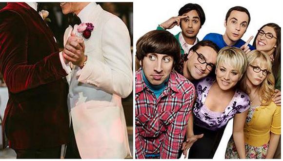 Actor de 'The Big Bang Theory' se casó con su novio luego de 14 años juntos (FOTOS)