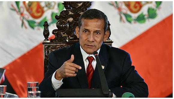 ​Ollanta Humala: "Ataque terrorista es una llamada de atención de que todavía hay que hacer más"