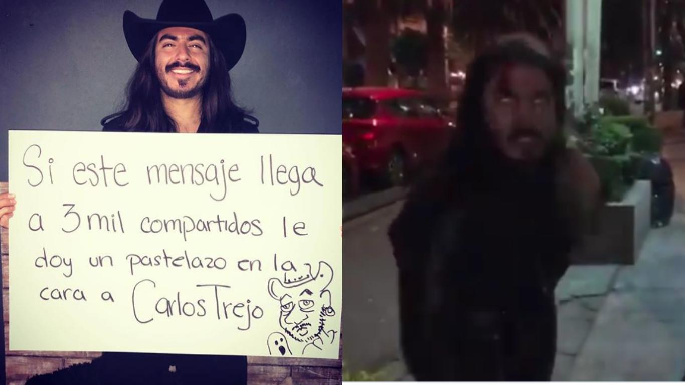Youtuber prometió a sus fans jugarle una broma pesada a un actor pero recibió golpiza (VIDEO)